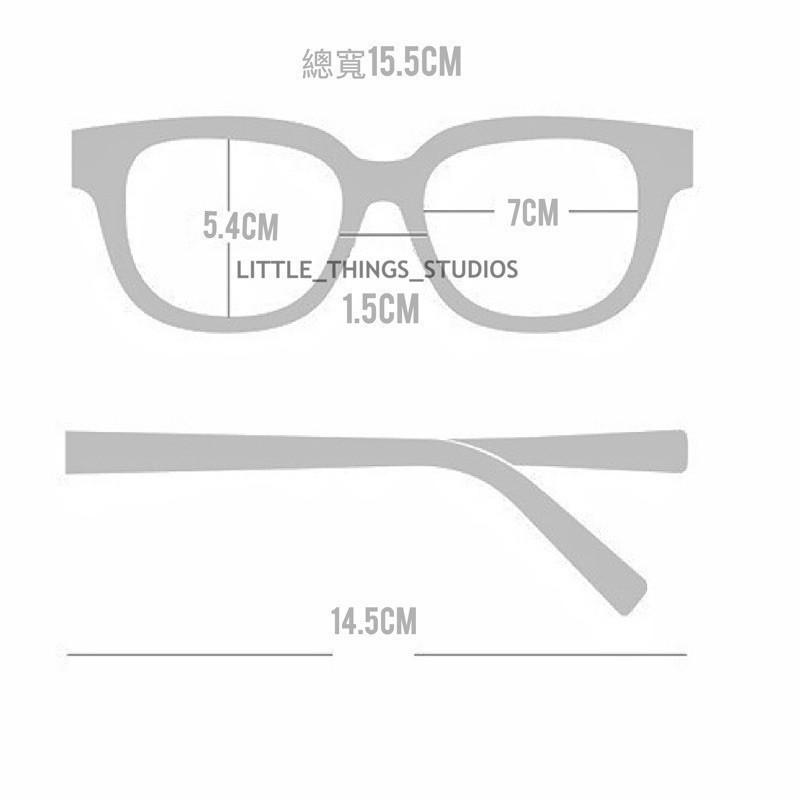 現貨 2色 鏤空平光眼鏡 潮流 OG 造型 眼鏡 男 饒舌 嘻哈-細節圖7