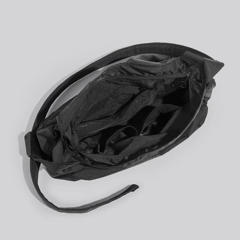 現貨 尼龍餃子包 多夾層 輕量 斜背包 尼龍包 側背包 水餃包 防潑水 SB016-細節圖5