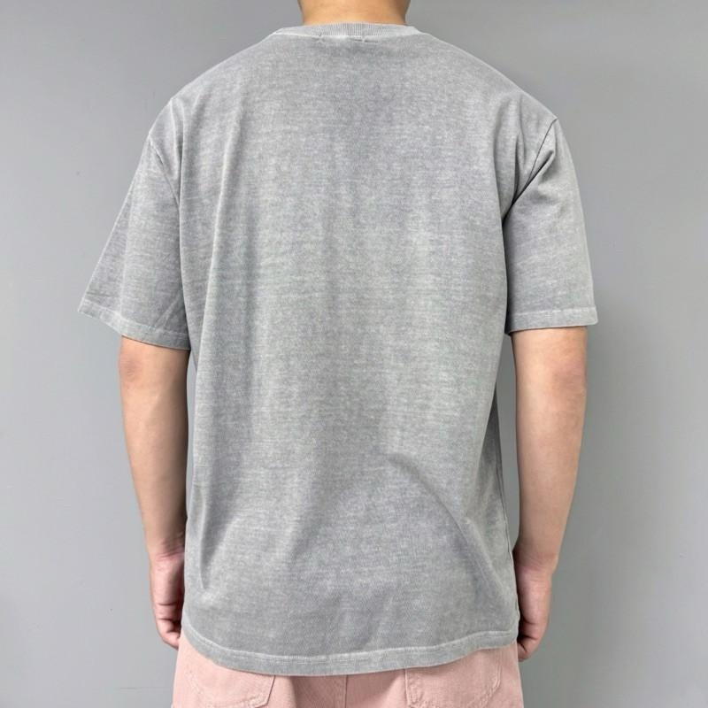 現貨 實拍 韓國製 水洗灰 冒險旅程 純棉 短tee 短袖 上衣 水洗 汽車 男 韓國t ST034_1-細節圖6