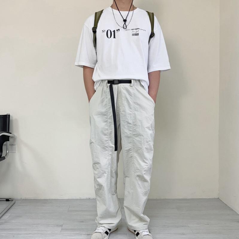 現貨 實拍 韓國製 白色 01 Heaven 短袖 上衣 短t 潮t 男上衣 黑白 大圖 ST020_1-細節圖5