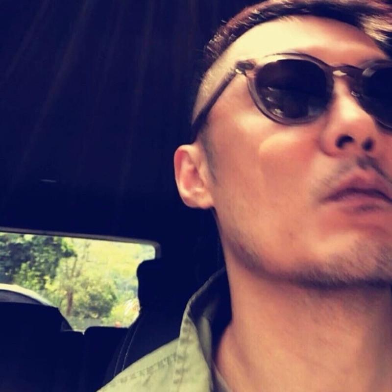 現貨 實拍 3色 六叔同款 余文樂 眼鏡 男 六叔 墨綠TR90 高彈力樹脂-細節圖3