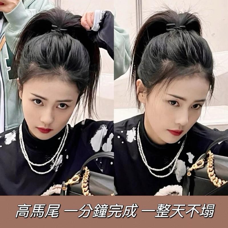 現貨 實拍 4色 高馬尾小抓夾 髮夾 增髮量 瀏海夾 高馬尾 神器 髮飾 GHA017-細節圖5