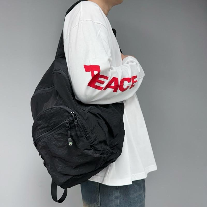 現貨 實拍 韓國空運 黑色 速乾輕薄 零負重 極輕量 後背包 二合一 登山包 雙肩包 男 健身包 戶外 SB025_1-細節圖2