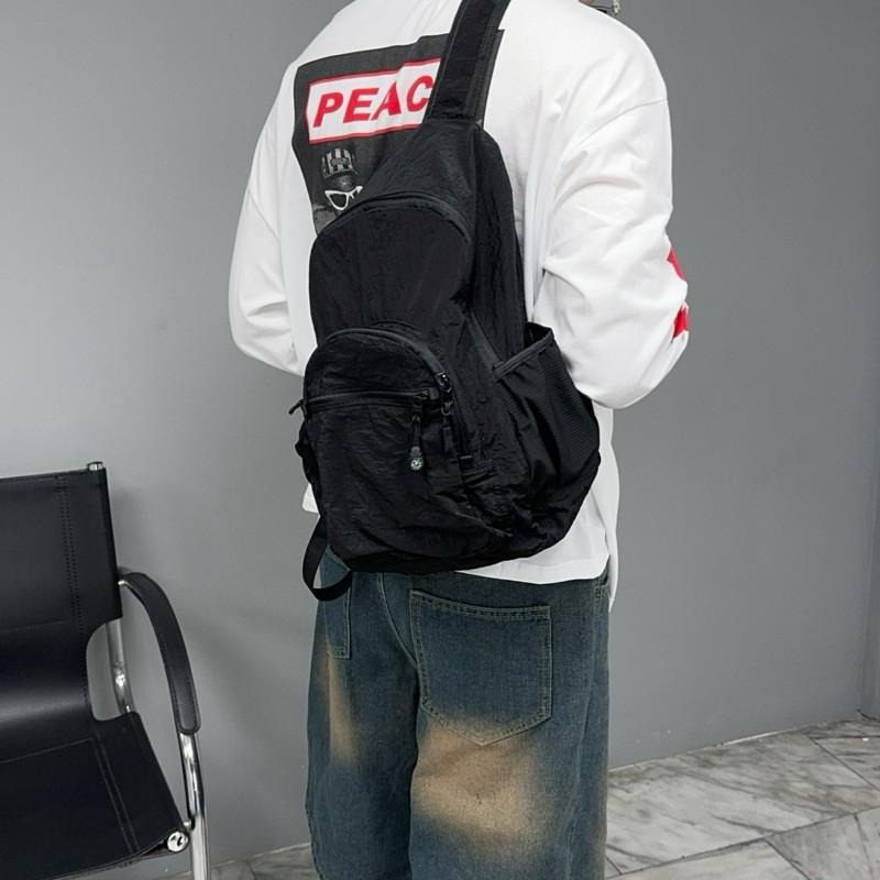 現貨 實拍 韓國空運 黑色 速乾輕薄 零負重 極輕量 後背包 二合一 登山包 雙肩包 男 健身包 戶外 SB025_1-細節圖3