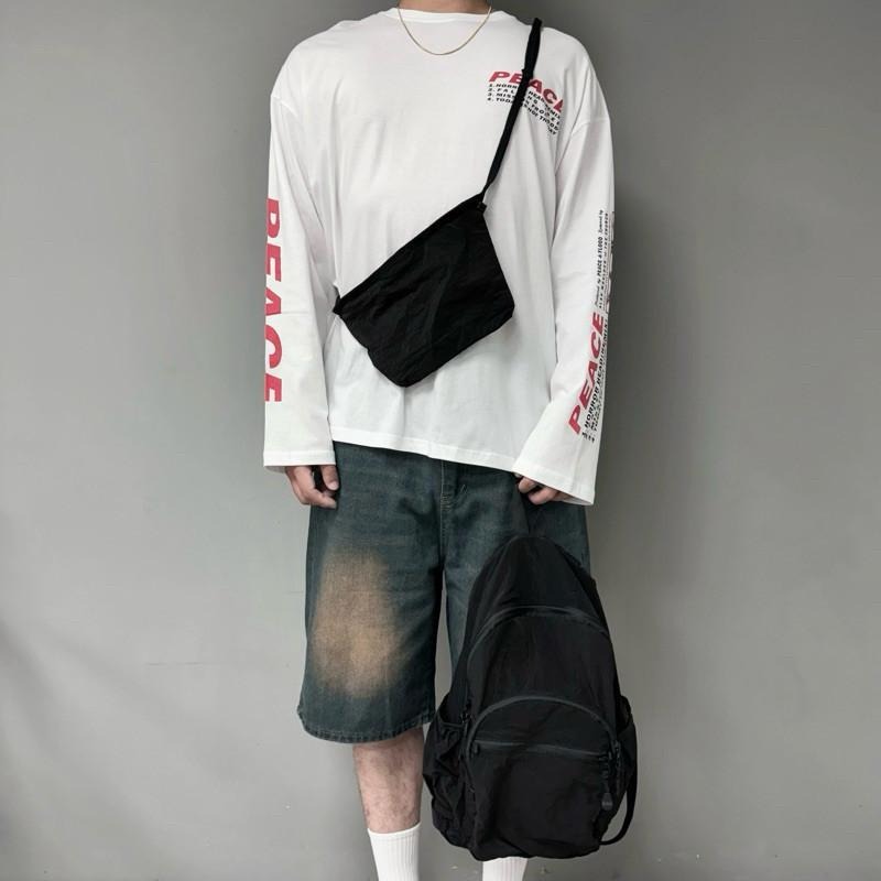 現貨 實拍 韓國空運 黑色 速乾輕薄 零負重 極輕量 後背包 二合一 登山包 雙肩包 男 健身包 戶外 SB025_1-細節圖4