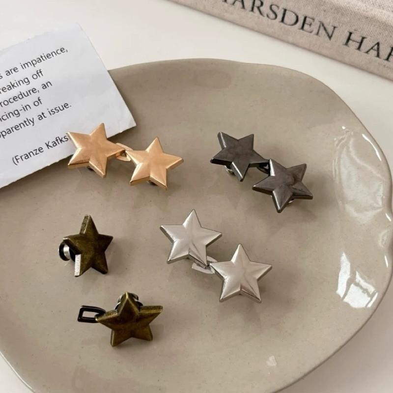 現貨 4色 雙星腰釦 收腰神器 可拆 免釘 免縫 收腰鈕扣 扣子 牛仔褲 改腰 男 女-細節圖7