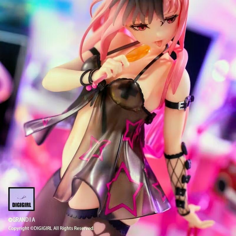 【艾模玩】全新現貨 正版 DIGIGIRL Grandia元 原畫 高跟鞋&棒棒糖 1/6 完成品-細節圖3