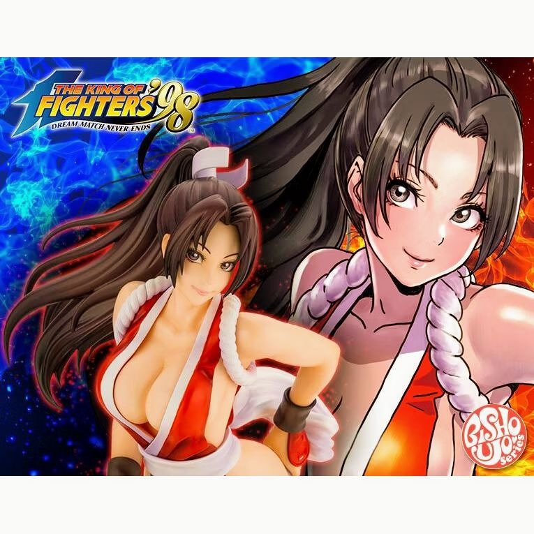 【艾模玩】全新現貨 正版 壽屋 一般版 SNK美少女 格鬥天王98 1/7 不知火舞 EX PVC 公仔-細節圖3