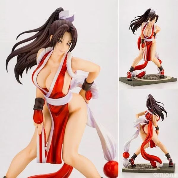 【艾模玩】全新現貨 正版 壽屋 一般版 SNK美少女 格鬥天王98 1/7 不知火舞 EX PVC 公仔-細節圖4