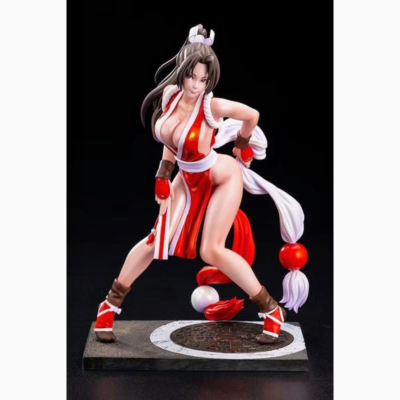 【艾模玩】全新現貨 正版 壽屋 一般版 SNK美少女 格鬥天王98 1/7 不知火舞 EX PVC 公仔-細節圖5