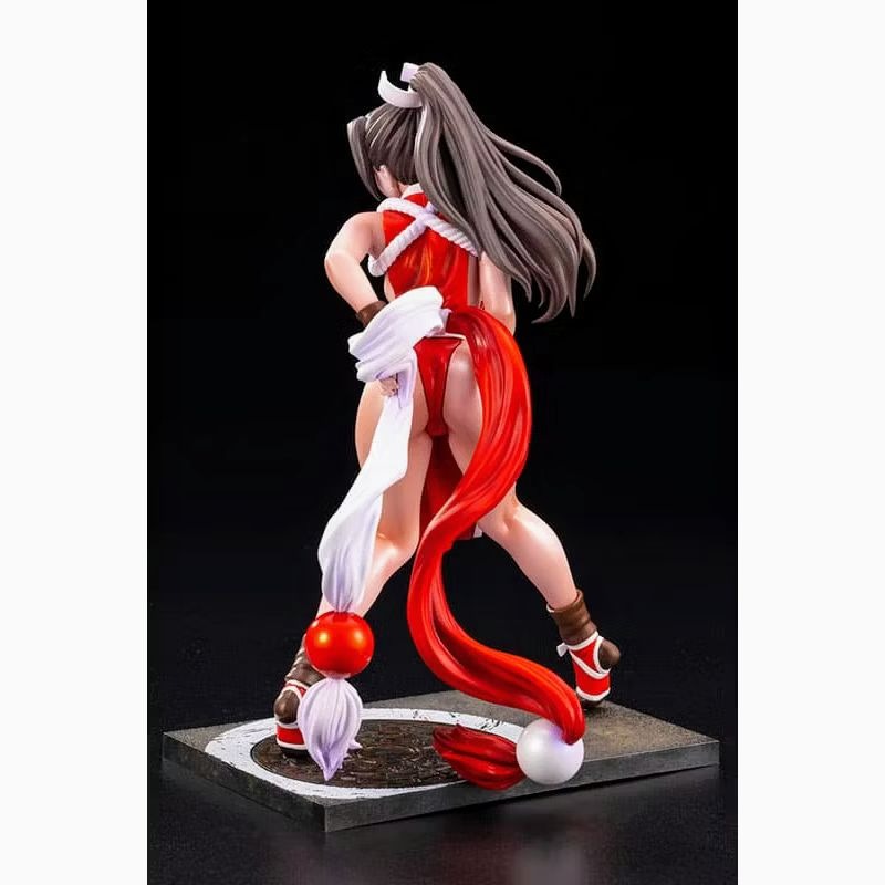 【艾模玩】全新現貨 正版 壽屋 一般版 SNK美少女 格鬥天王98 1/7 不知火舞 EX PVC 公仔-細節圖6