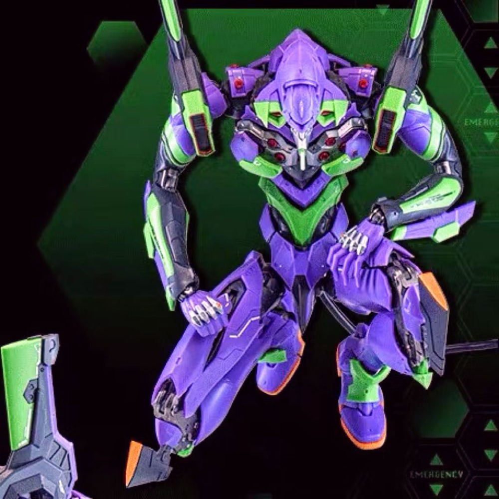〔艾模玩〕全新現貨 正版 創模玩 新世紀福音戰士 初號機 合金骨架 組裝模型 普通版-細節圖4