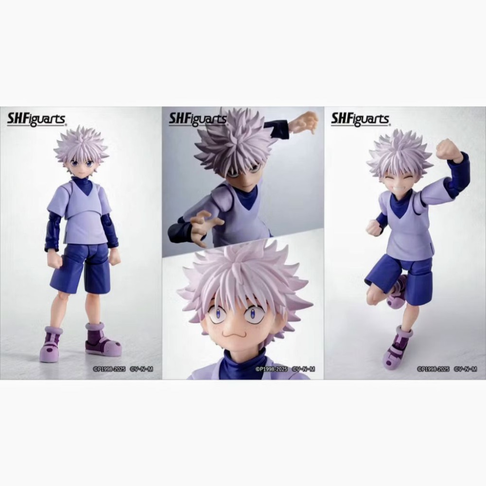 【艾模玩】代理版 全新現貨 S.H.F SHF HUNTER×HUNTER 獵人 小傑 奇犽 可動 公仔 貪婪之島 再販-細節圖6