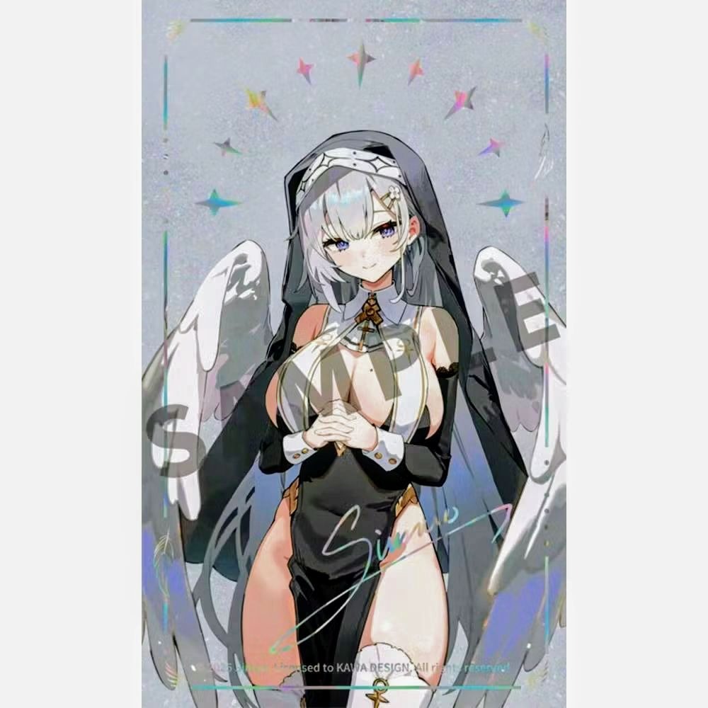 【艾模玩】全新現貨 正版 KAWA DESIGN 原畫 天使修女 聖羽 1/6 豪華版 附特典 PVC-細節圖7