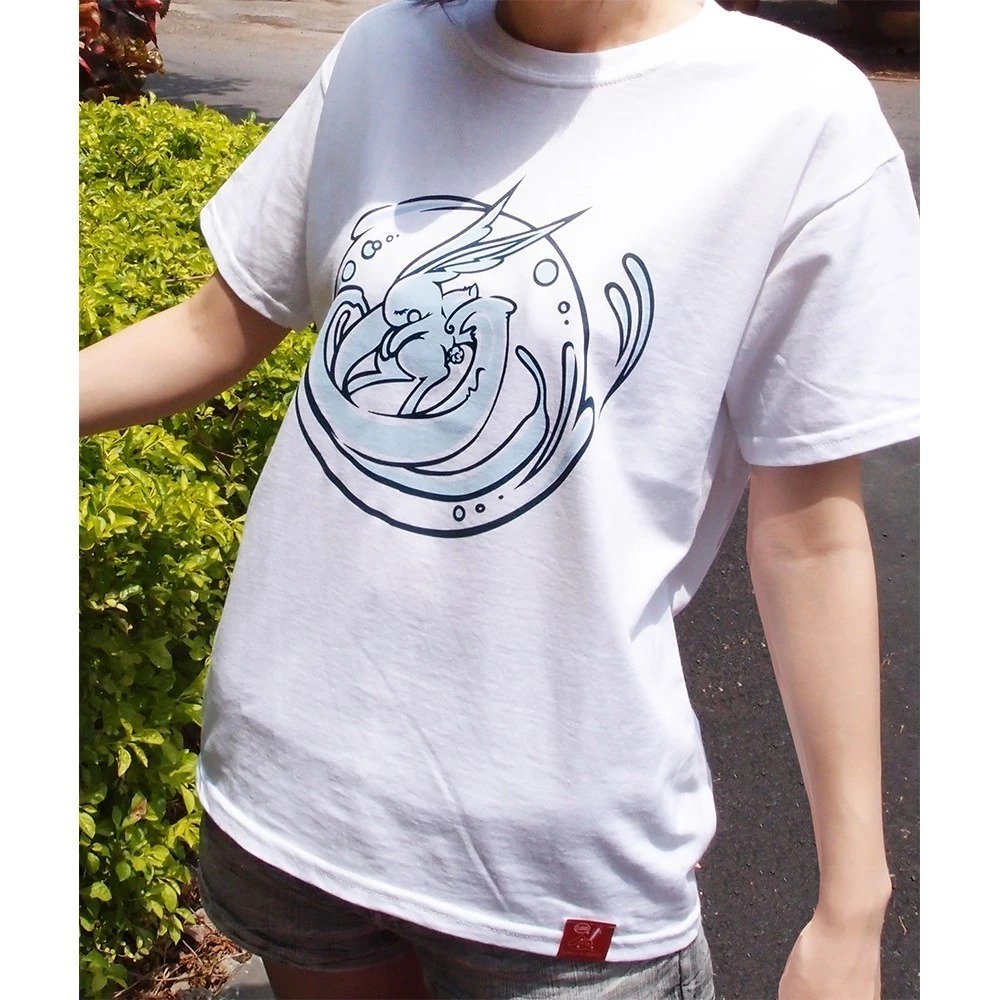 原創限定 || JUMP FLY RABBIT! 美國棉短T恤 ||【Bomb!Pumpkin】-細節圖2