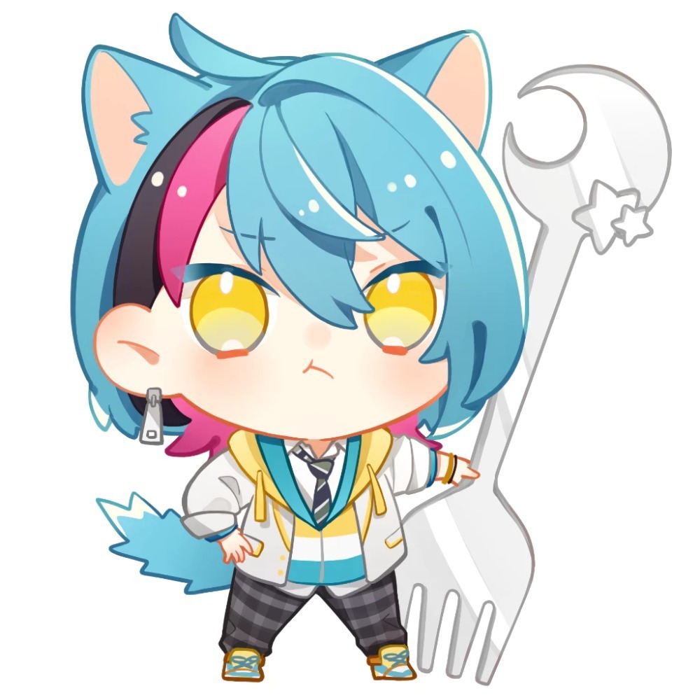 彩虹社 || 飯友壓克力  || 【塔上的抹茶可可】-規格圖5