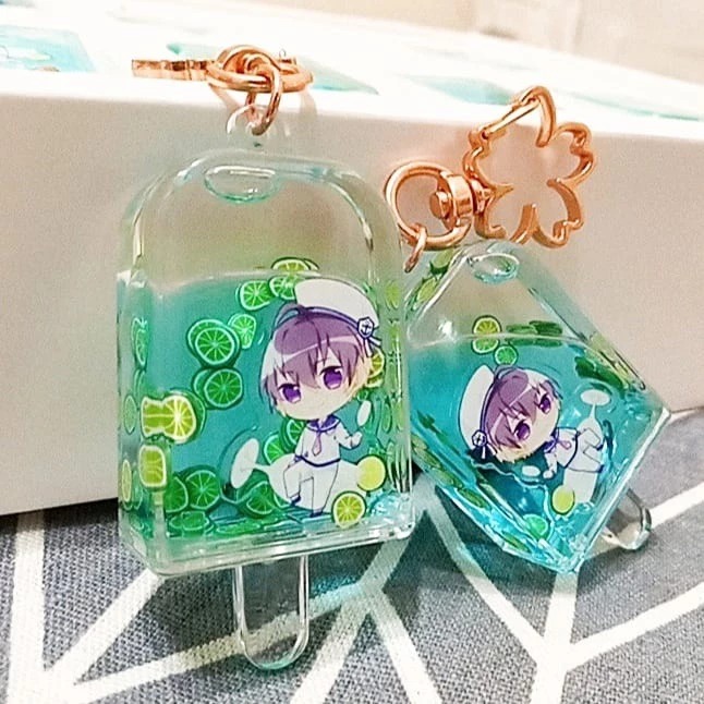 CCS!庫洛魔法使、A3! || 入油冰棒壓克力吊飾 ||【塔上的抹茶可可】-細節圖3