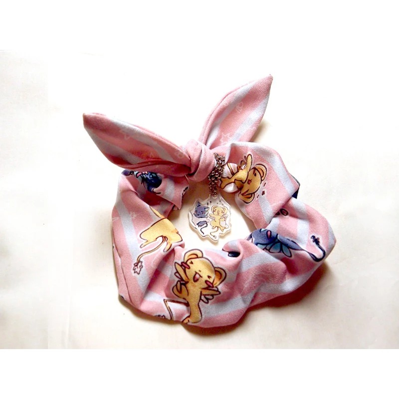 鬼滅之刃｜精靈寶可夢｜庫洛魔法使 || 兔耳(蝴蝶結)髮圈 ||【塔上的抹茶可可】-細節圖2