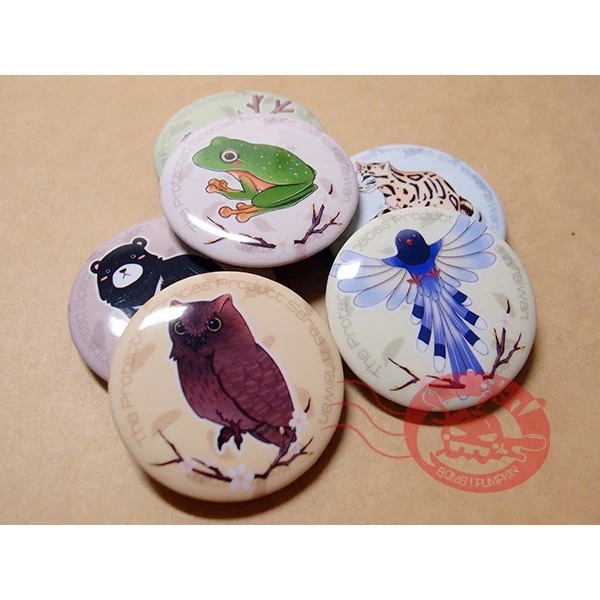 臺灣保育類系列 || Need Protected 4.4徽章 ||【Bomb!Pumpkin】-細節圖3