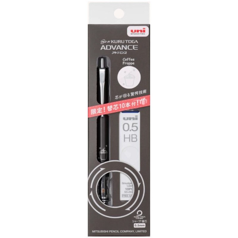UNI M5-559 插畫限定款 轉轉筆 KURUTOGA ADVANC-規格圖2