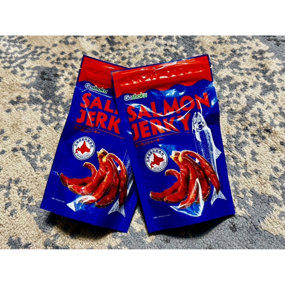 DaiLu袋路｜Costco必買｜合食｜北海道秋鮭魚乾｜160g｜SALMON JERKY｜厚切帶皮鮭魚條｜高蛋白-細節圖3