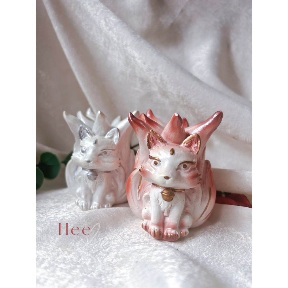 【蟬韻坊】出清🔮 狐狸 水晶球座🦊-細節圖2