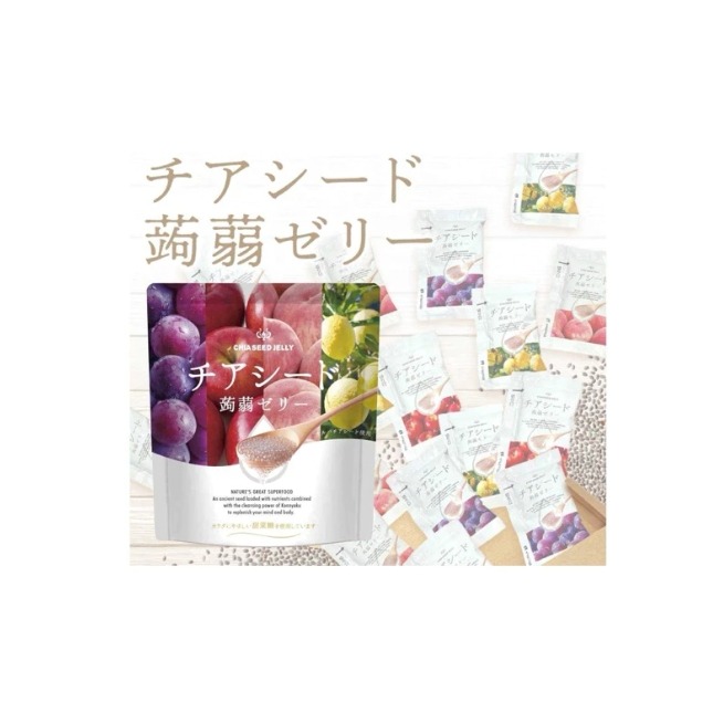 🐕現貨 日本🇯🇵不會罪惡感 好市多大容量奇亞籽綜合蒟蒻果凍60入 散出30入 葡萄 桃子 蘋果 瀨戶內檸檬-細節圖4