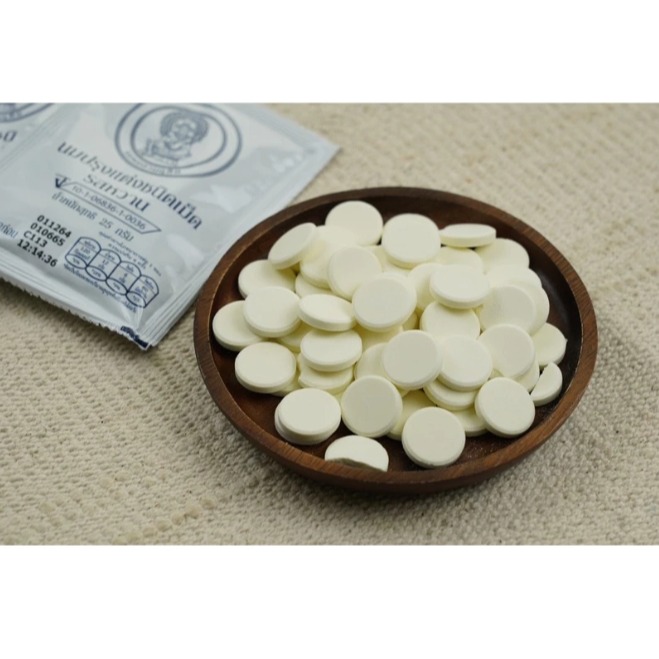 現貨 泰國🇹🇭皇家牛奶片25g/包 香濃奶味十足 濃郁奶香 入口易化-細節圖2