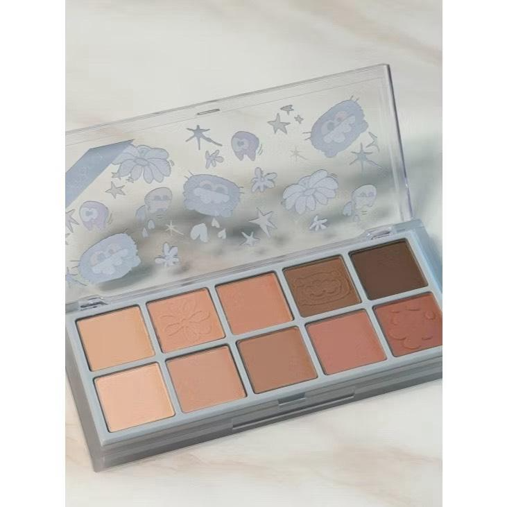 權志龍GD愛貓聯名款 ✨韓國ROMAND × ZO&FRIENDS 10色+4色眼影盤套盒-細節圖5