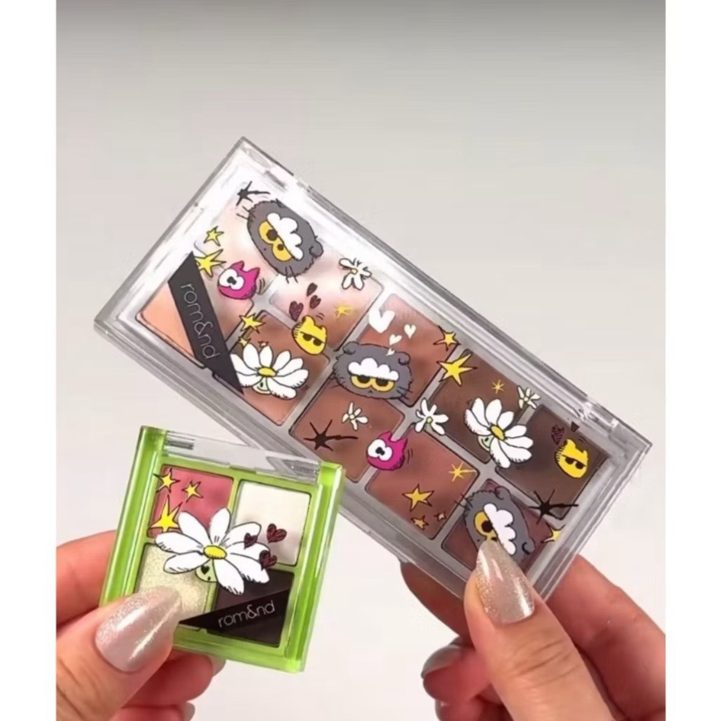 權志龍GD愛貓聯名款 ✨韓國ROMAND × ZO&FRIENDS 10色+4色眼影盤套盒-細節圖7