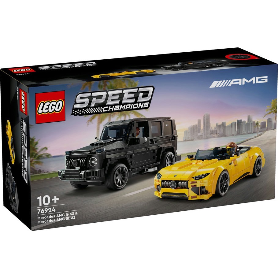 ||一直玩|| LEGO 76924 Mercedes-AMG G 63 和 Mercedes-AMG SL 63