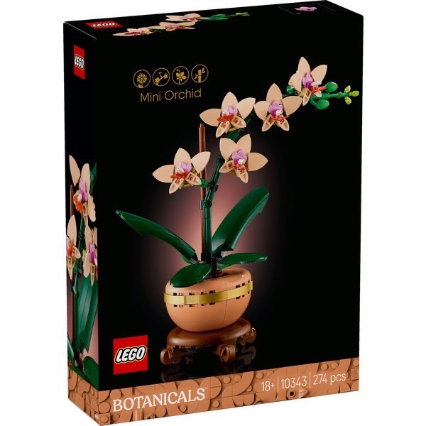 ||一直玩|| LEGO 四君子 梅蘭竹菊 10343 10344 10368 10369 四組合售-細節圖3