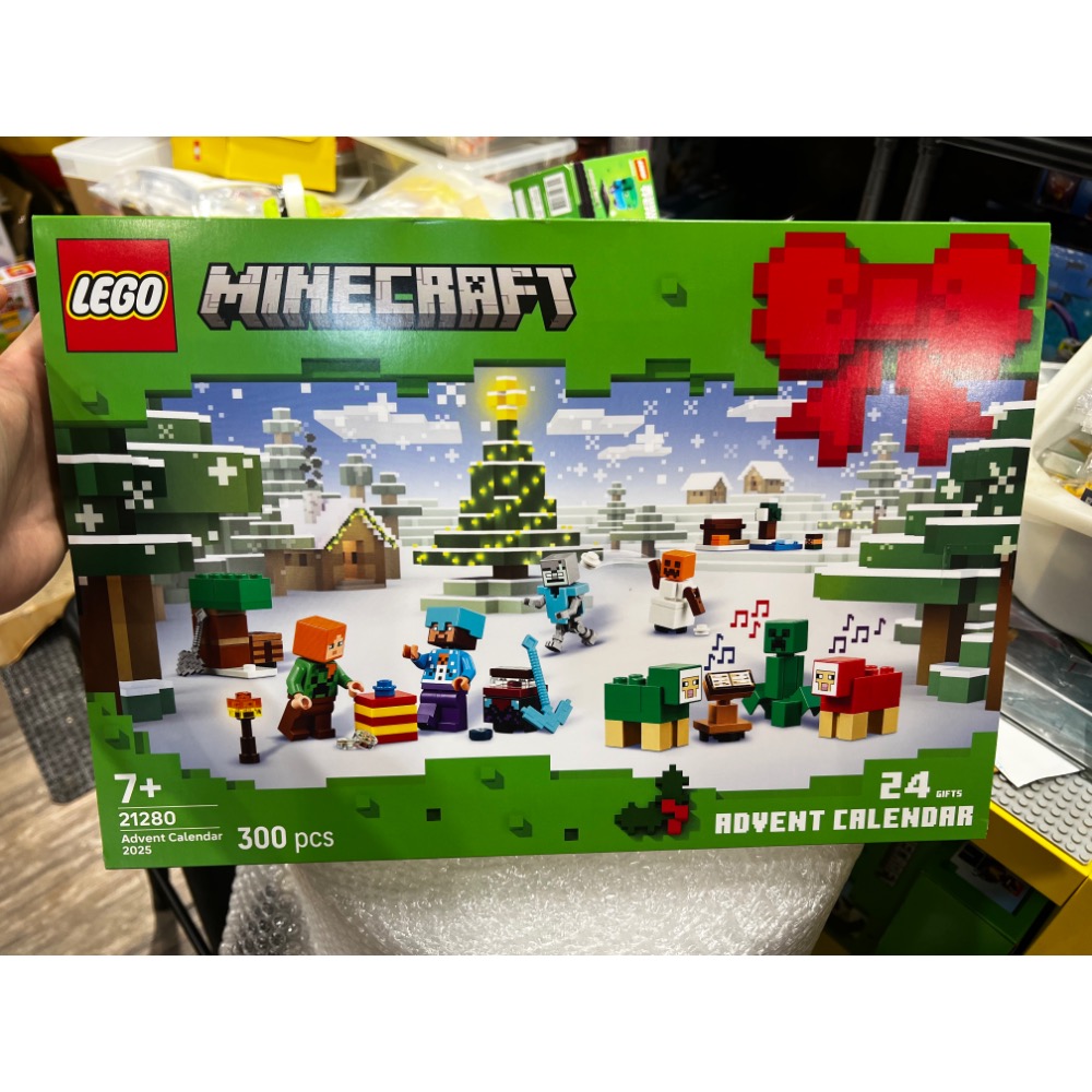 ||一直玩|| LEGO 21280 Minecraft Advent Calendar 2025-規格圖3