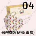 【康丞 4D立體成人醫用口罩】醫用口罩 魚口口罩 KF94 立體 成人 台灣製造 單片包裝 米飛兔聯名 羅宮秘密 玩耍-規格圖5