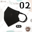 【德冠 3D立體成人醫用口罩】醫療口罩 醫用 立體口罩 成人 台灣製造 可愛款 素色-規格圖11