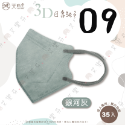 【德冠 3D立體成人醫用口罩】醫療口罩 醫用 立體口罩 成人 台灣製造 可愛款 素色-規格圖11
