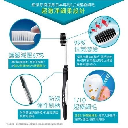 【獅王 T.KI 成人牙刷】成人 牙刷 LION獅王牙刷 無隱角 精磨細毛 日本暢銷 軟毛 牙齦護理 漱口水 口腔-細節圖3