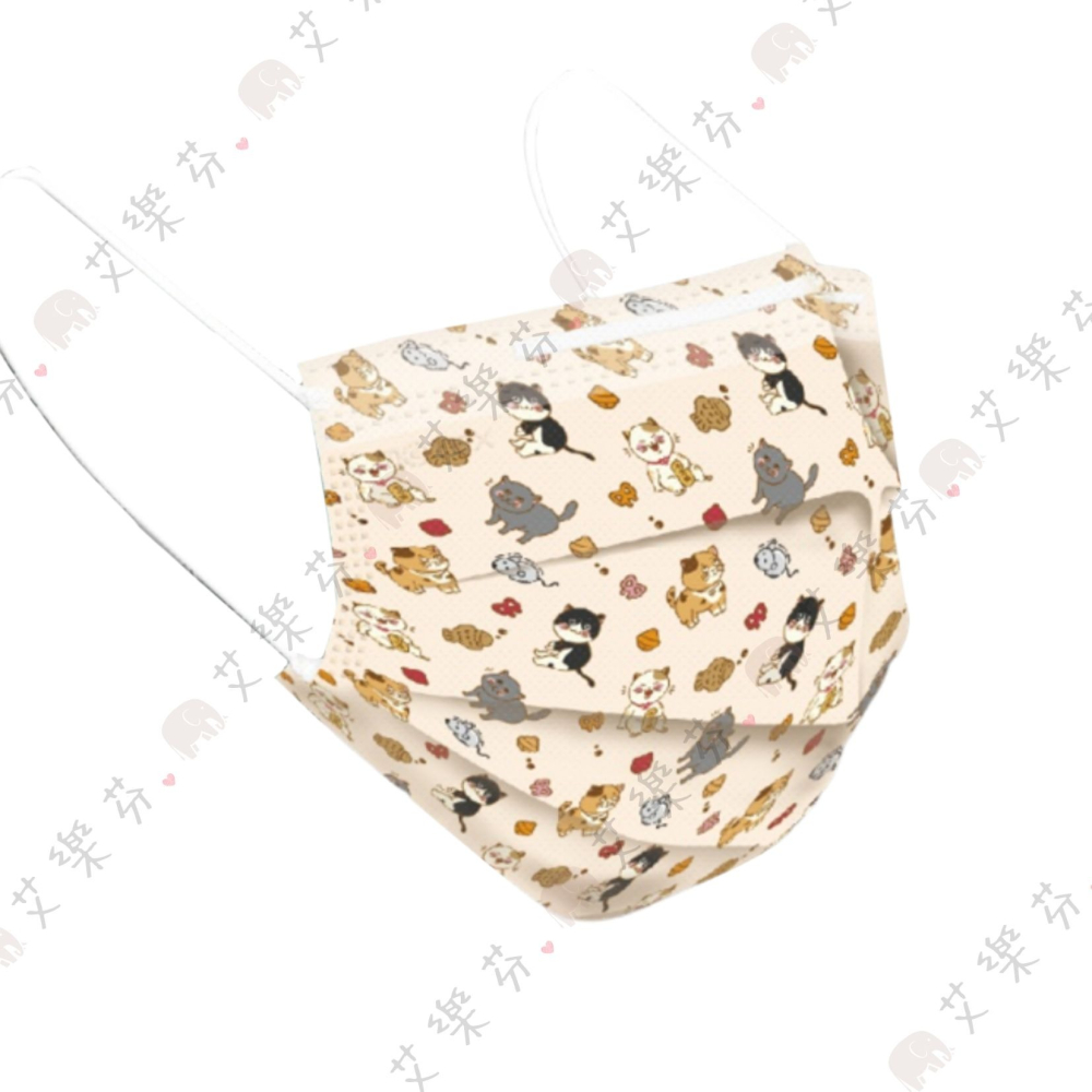 【摩戴舒 平面親子醫用口罩】醫療口罩 醫用 平面口罩 成人 兒童 台灣製造 柴語錄 藍 黃 可愛精選-細節圖6