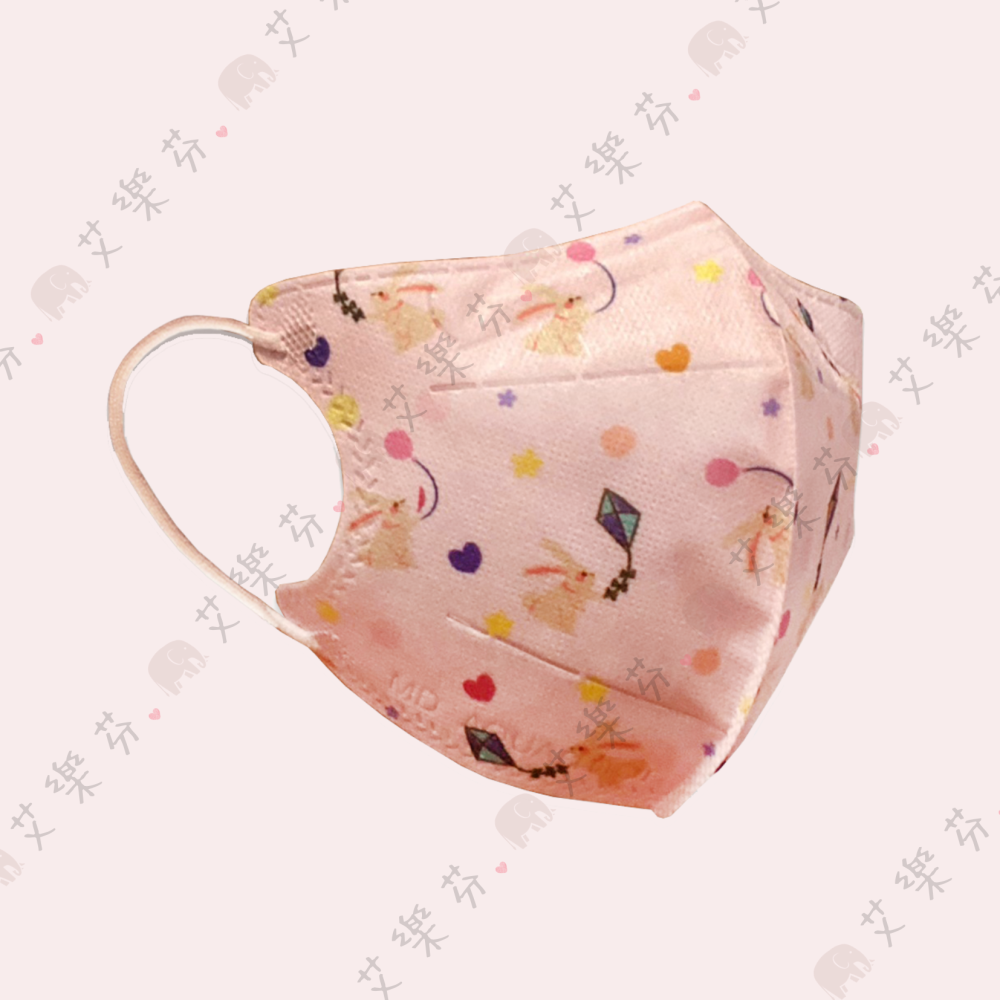 【凱上 3D立體兒童醫用口罩】醫療口罩 醫用 立體口罩 兒童 台灣製造 圖案 塗鴉板 彩虹獨角獸 噗噗車 恐龍派對-細節圖8