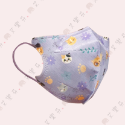 【凱上 3D立體兒童醫用口罩】醫療口罩 醫用 立體口罩 兒童 台灣製造 圖案 塗鴉板 彩虹獨角獸 噗噗車 恐龍派對-規格圖11