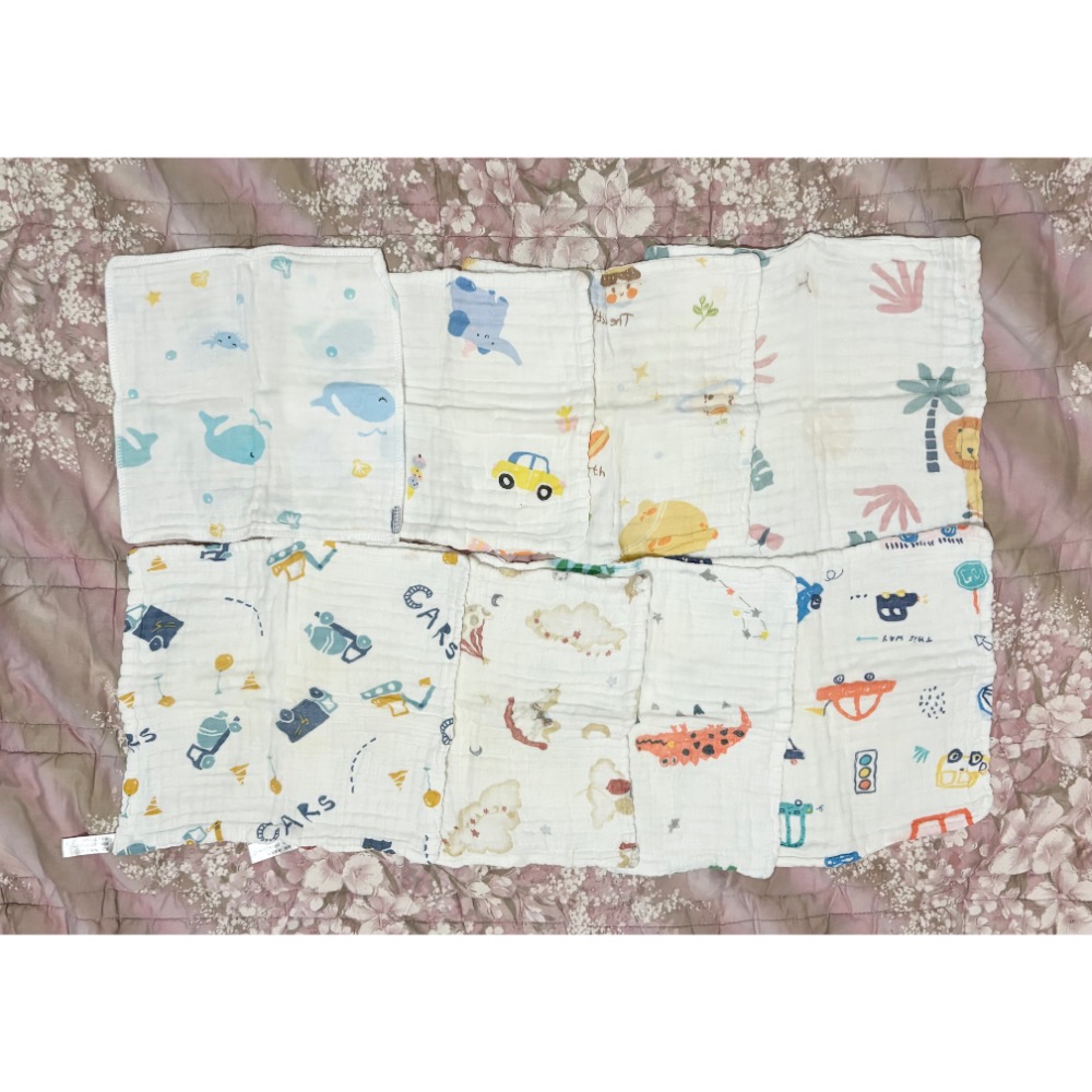 紗布巾*8+紗布枕巾*3-細節圖2