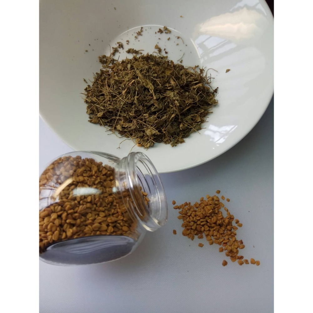 {香料櫥櫃} 乾燥葫蘆巴葉(Fenugreek leaf)印度進口 100G坐月子燉雞湯美味  香料未滿200元不出貨-規格圖1