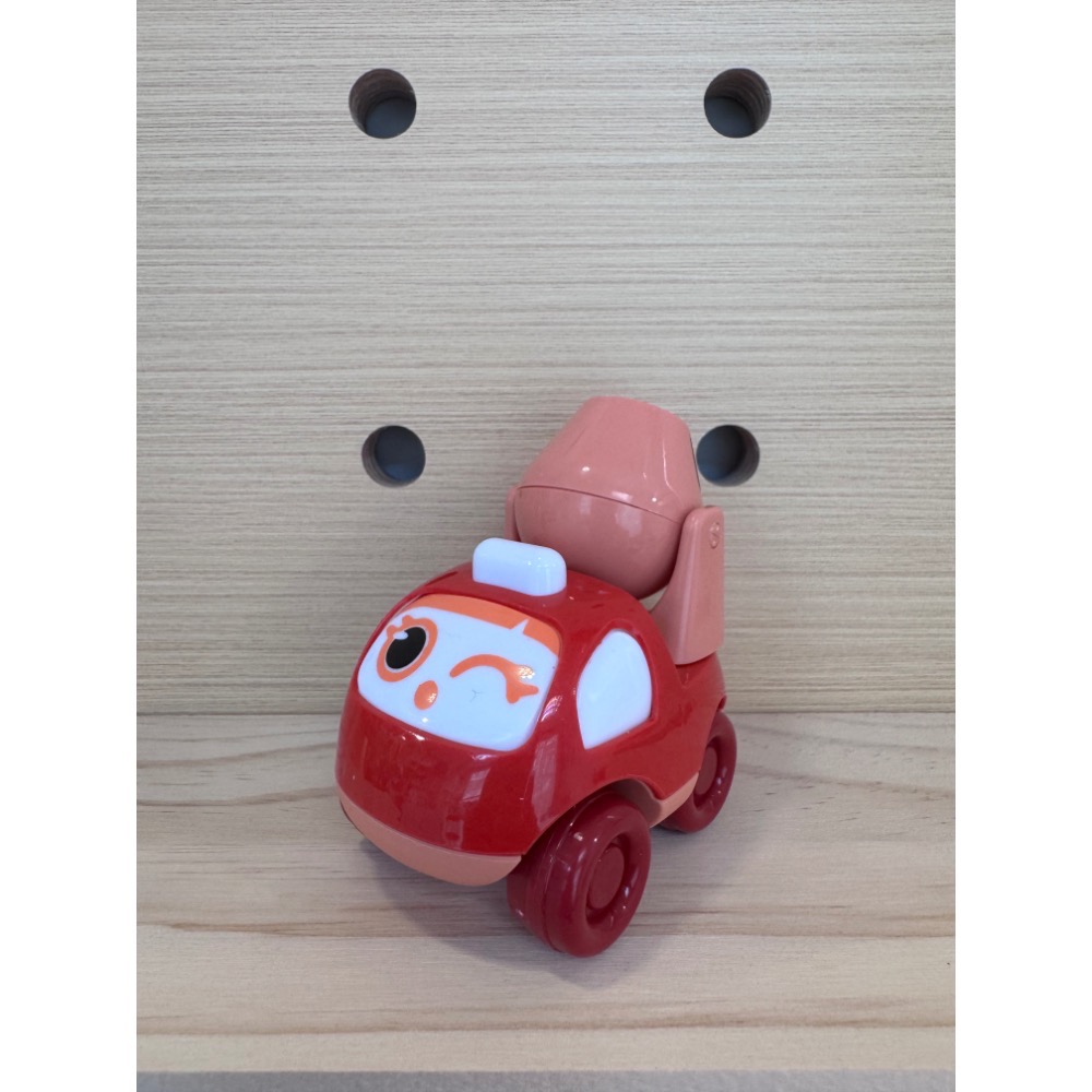 萌趣表情工程車組｜4款可愛造型-規格圖1