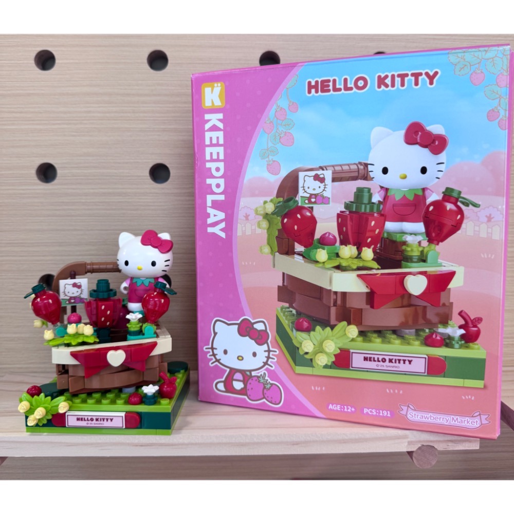 三麗鷗積木組-草莓季-細節圖2