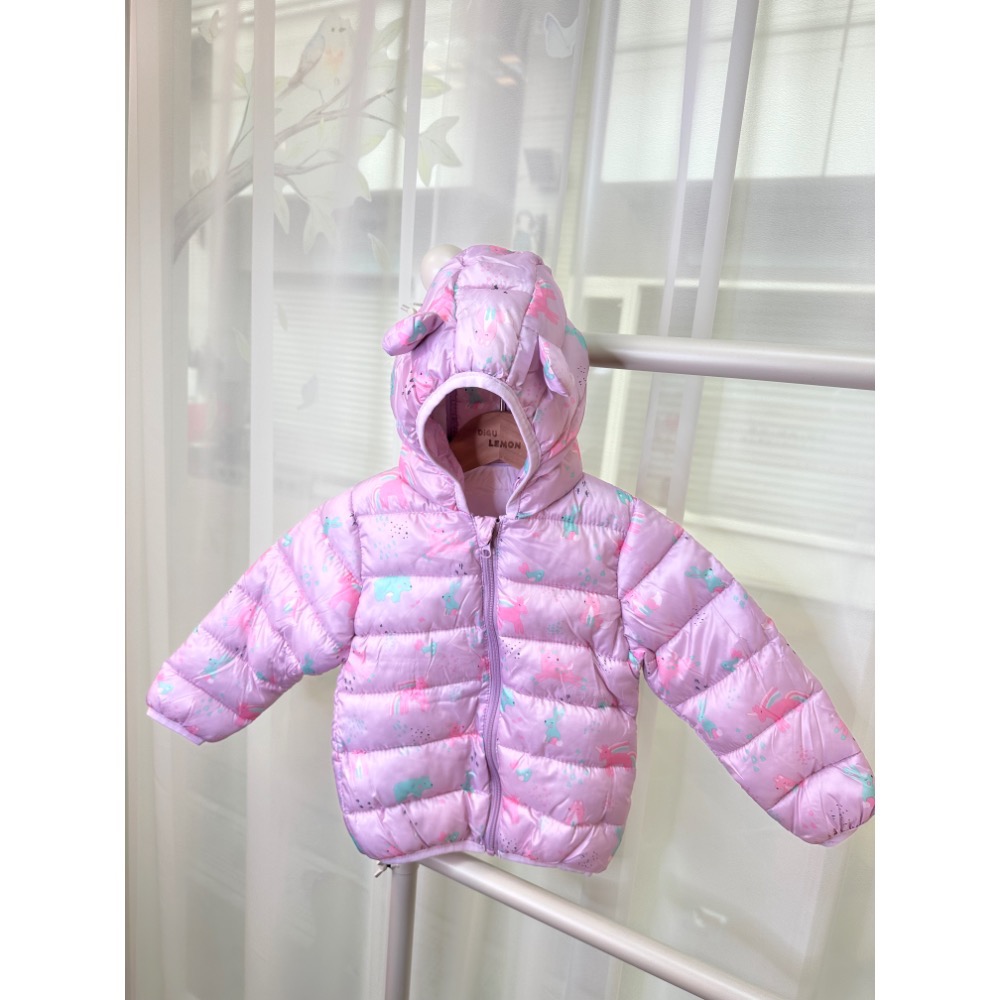 童趣鋪棉連帽外套-女寶-規格圖4