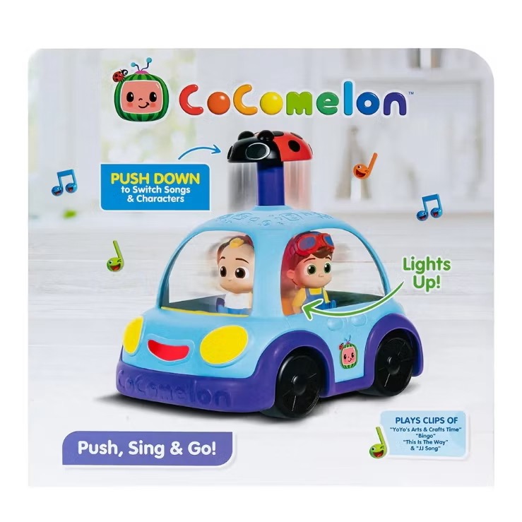 cocomelon-按壓音樂車-細節圖2
