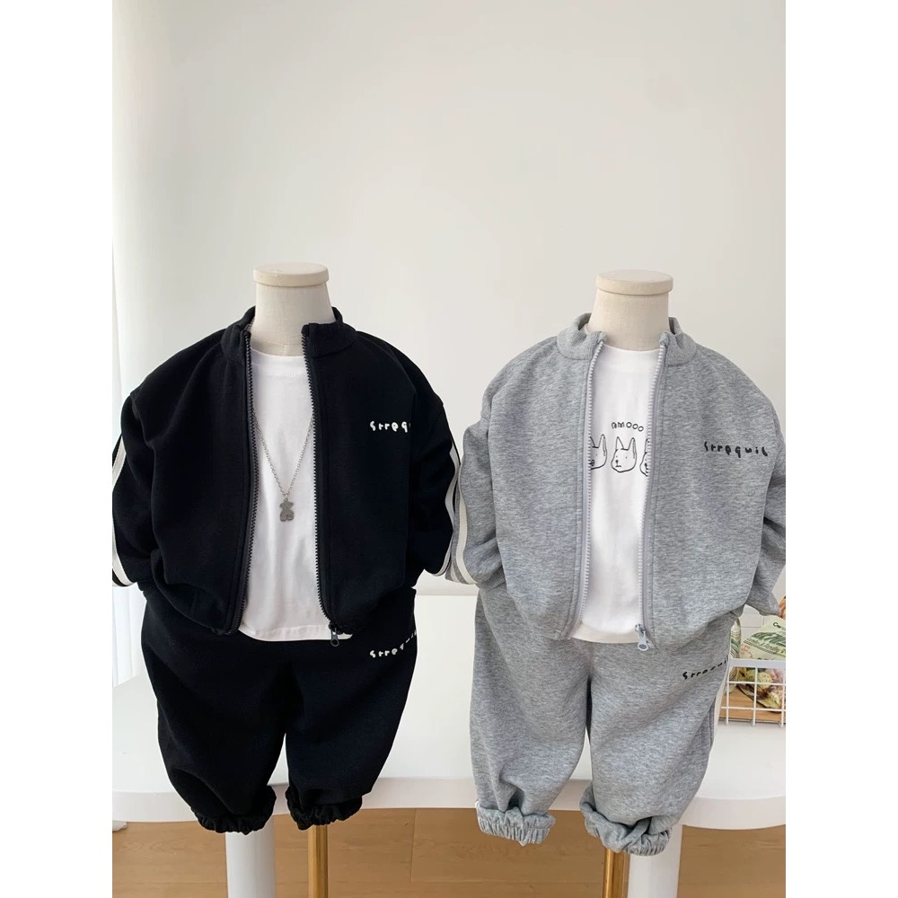 男寶系列-韓系帥氣運動套裝-細節圖2