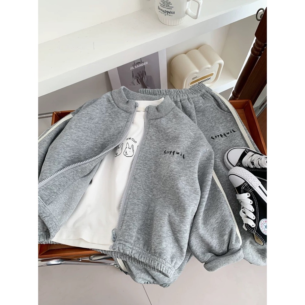 男寶系列-韓系帥氣運動套裝-細節圖4