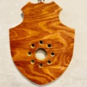 《揪匠JOY WOOD 》 盾牌/居家小物/療癒植物/鹿角蕨/生活美學 /太陽 /文青 /造型板/彩色-規格圖2