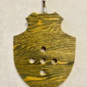 《揪匠JOY WOOD 》 盾牌/居家小物/療癒植物/鹿角蕨/生活美學 /太陽 /文青 /造型板/彩色-規格圖2